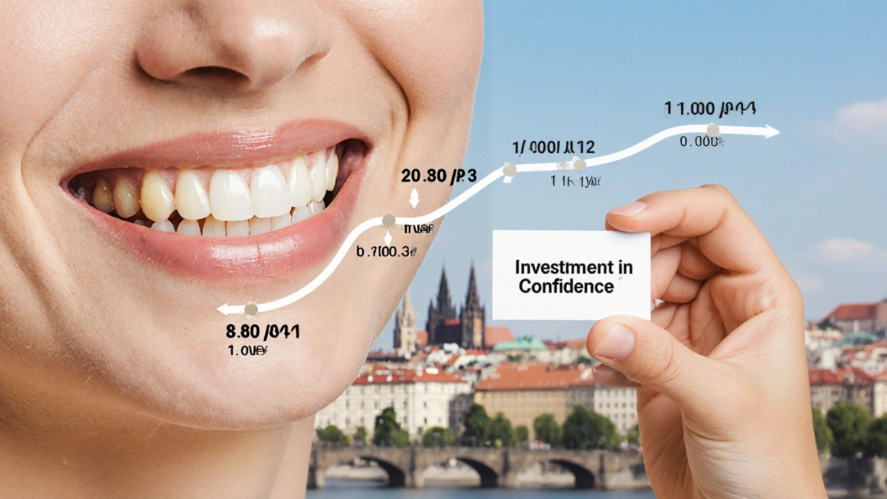 Timeline of composite veneer longevity showing deterioration versus lasting beauty in a smile.