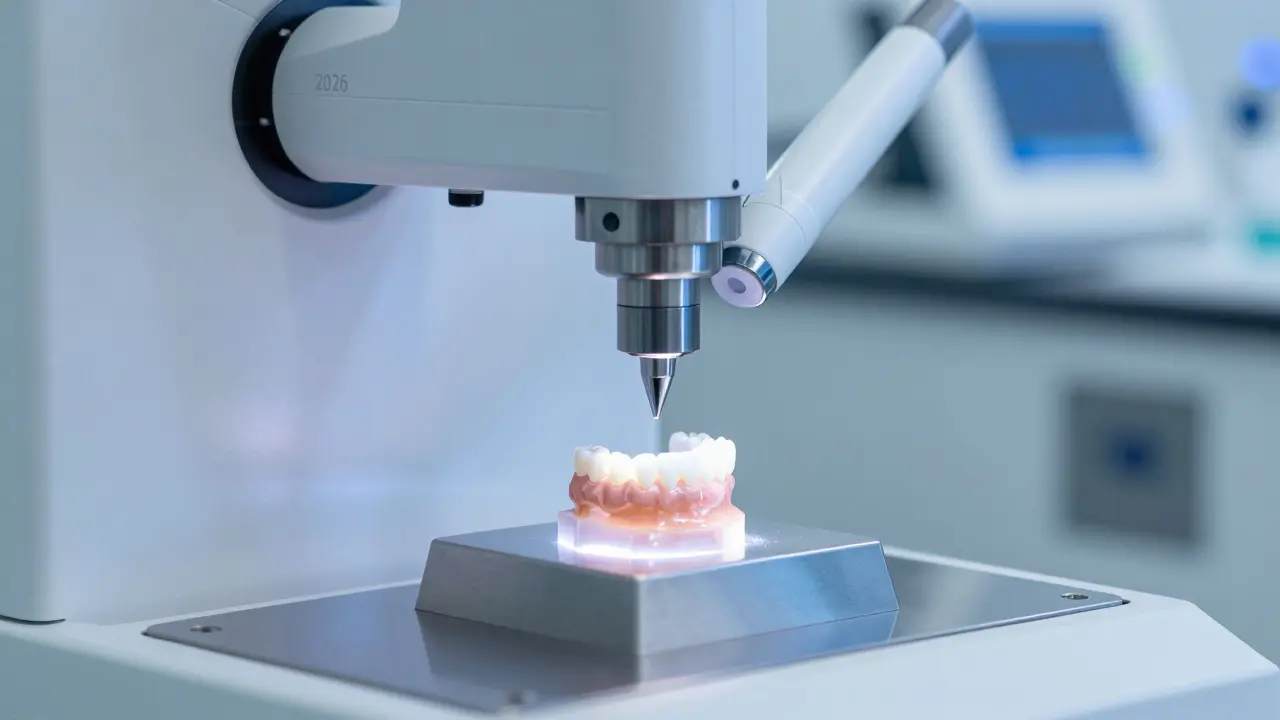 Digitální výroba keramických fazet v laboratoři