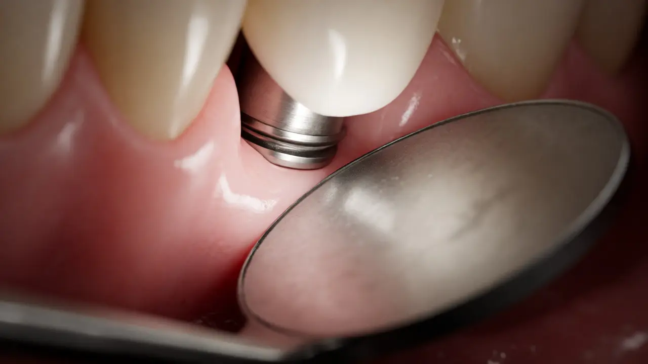 Dentální zrcátko: Jak ho používat pro kontrolu stavu zubních implantátů